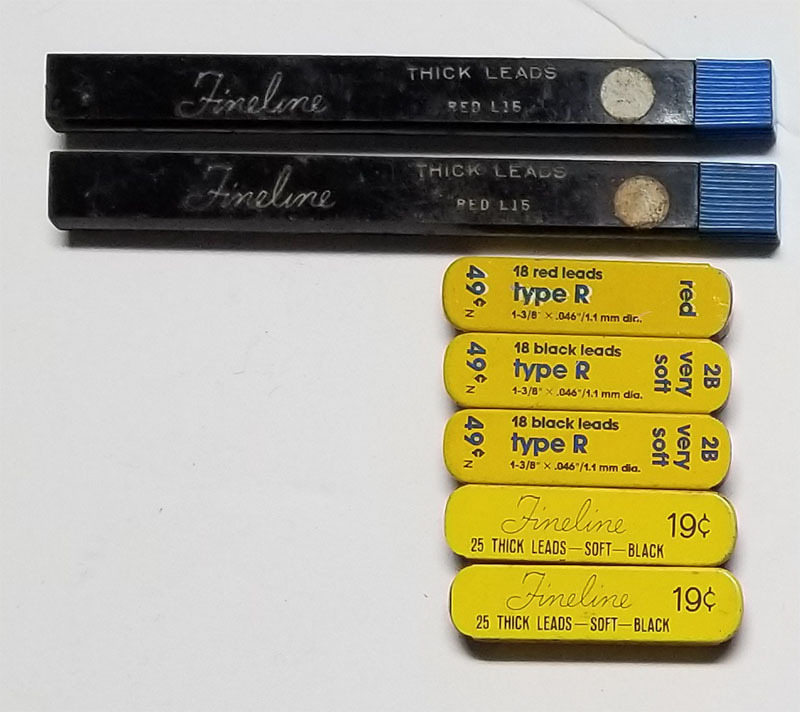 Vintage Sheaffer Mechanical Pencil Leads Refills Collection Sheaffer
