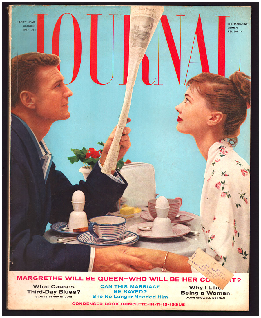 Gasperini, Brunella - My Wife's Husband in Ladies' Home Journal October 1957
